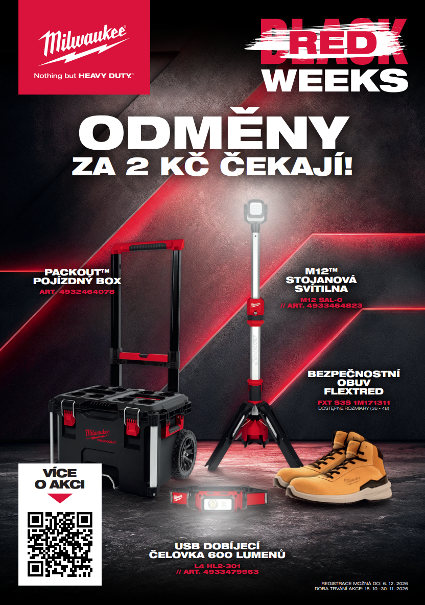 MILWAUKEE® BLACK RED WEEKS