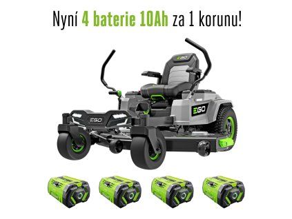 Rider zahradní AKU EGO Z6, ZT5201E-L  prodloužená záruka + sestavení traktůrku + doprava zdarma